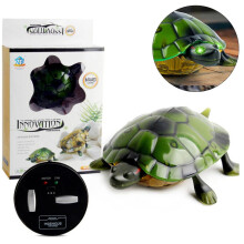 RC-Schildkrötenspielzeug mit Infrarot-Fernbedienung, realistische Schildkrötenfigur, Geburtstagsgeschenk für Kinder