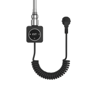 Chauffage électrique pour radiateur de salle de bain PREMIO 400W, noir, avec câble LUXRAD
