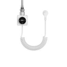 Chauffage électrique pour radiateur de salle de bain PREMIO 1000W, blanc, avec câble LUXRAD