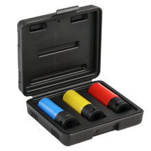 Juego de llaves de impacto de 1/2" (3 piezas) R63043003 GEDORE ROJO