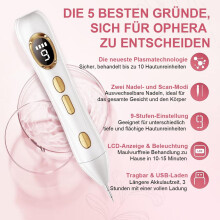 Hautunreinheiten und Pigmentflecken für zu Hause entfernen, gezielte Aknebehandlung mit LED-Beleuchtung