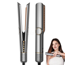 2-in-1 Haarglätter und Haartrockner, 1300 W Profi-Haartrockner, schnelles Trocknen, geräuscharm, 3 Geschwindigkeitsstufen, Heißluftfunktion