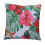 Funda de almohada de algodón con estampado de rosas Monstera, 40x40 1