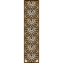 Elegantna karnisa z rdečimi božičnimi zvezdami, 150 cm.