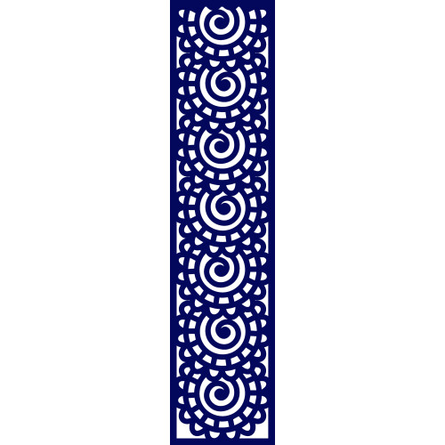 Viseča svetilka A1, perforirana oblika, rjava, 21 x 90