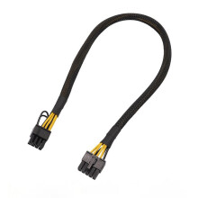 Cabo de Alimentação para Placa Gráfica de Servidor com Conector Macho de 10 Pinos para 8 Pinos (6+2)