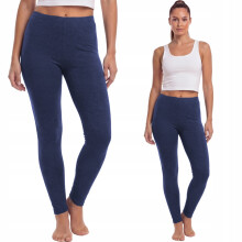 Leggings longs en coton, couleur jean, taille XL, fabricant polonais