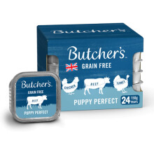 Butcher's Grain Free Puppy Perfect Dog Food Tins Variety Pack