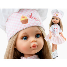 Magnífica muñeca española Paola Reina, 32 cm, 04657
