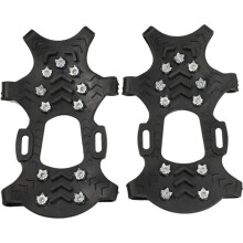 IJsschoenen met 11 noppen, instapspikes, elastische winterspikes, antislip grip voor sneeuw en ijs, duurzaam voor buitengebruik