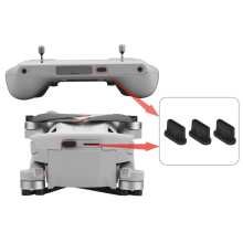 USB C-stikhætte til DJI Mavic Mini SE 3 RC-N1 DJI RC - Sort - 3 stk.