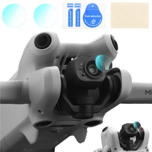 Hærdet glas til DJI MINI 4 PRO objektiv - 2 stk.