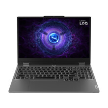 Ordinateur portable LENOVO LOQ 15IAX9 FHD i5-12450HX/16 Go/512 Go SSD/RTX3050 6 Go/Win11H Gris (Luna Gray)