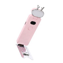 Draagbare tafellampen Oogbescherming LED-kaartlamp voor-Roze lu