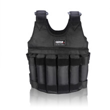 Chaleco de entrenamiento ajustable, con capacidad de carga máxima de hasta 50 kg para ejercicios de fitness y entrenamiento de fuerza.