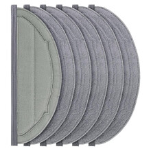 Wiederverwendbare Wischmopp-Pads für Q10 S5 Q10 S5+ Q10 VF Q10 VF+ Q10V Q10V+, Waschbare Mikrofaser-Wischmopp-Tücher, Ersatzteile