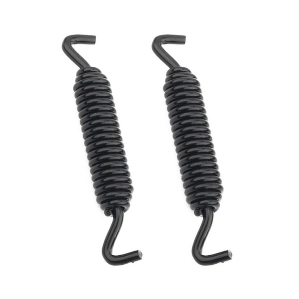 2X Motorcycle Kickstand Stand Springs For Sportster 883 Touring Road King Electra Glide Softail 500 750 Black 6033019127011