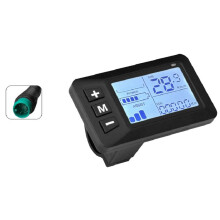G51 Electric Bicycle LCD Display 24V-48V Electric Scooter LCD Screen Meter for Mountain Bike LCD Meter 5PIN Plug