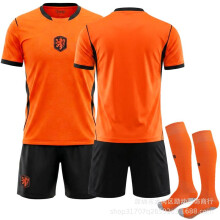(WHIT socks, #26) Netherlands Home Orange Football Jersey – 2026 World Cup