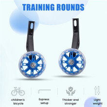 Flash Training Wheels for Kids Bikes - Universal Stabilisers for 12",14", 16" Children'S Bicycles for 16