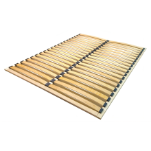 Cadre de lit 140x200, matelas plat de qualité supérieure, insert bas