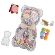 Boîte de rangement de bonbons en forme d'ours avec un joli-Clair