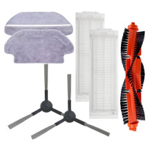Replacement Parts for MGTEC Twinboth S9 Robot Vacuum Cleaner Spare Filter Main Side Brush Mop Rag Cloth(7PCS)