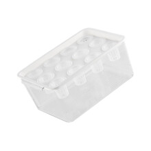 Boîte hydroponique transparente avec dessus pour la-Blanc