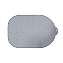 Texture de Silicone d'accessoire de machine de curseurs-gris