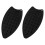 2PCS Small Silicone Ironing Sheet Resting Plate Hot Tool-Black 1