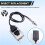 NOx-Sensor Kväveoxidsensor 5WK97103B A3C06569900 SNS503B för -Motor 6