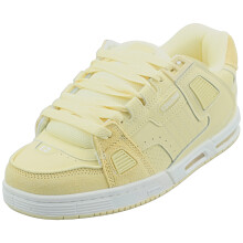 (13) Globe Sabre Mens Skate Trainers in Butter Cream