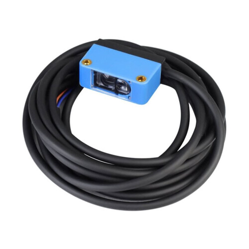 RGB Color Photoelectric Sensor Automation Industries Color Mark Code Sensor Paint Packing Machine Color Mark Sensor A