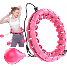 HULAHOP PESI PER FITNESS MODULARE DIMAGRANTE + CORDA PER SALTARE LA CORDA