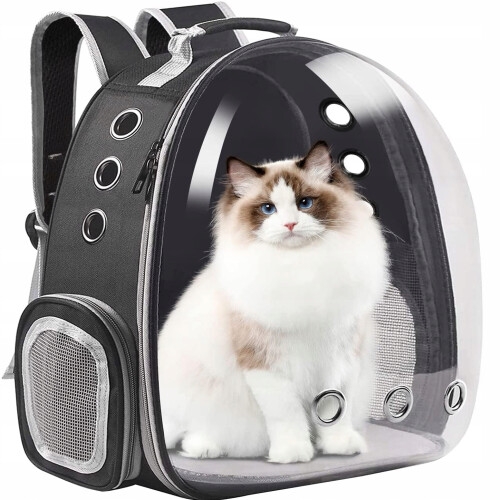 SAC DE TRANSPORT POUR CHAT ET CHIEN TRANSPARENT