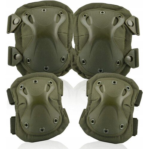 PROTECTORES TÁCTICOS: RODILLERAS + CODOS