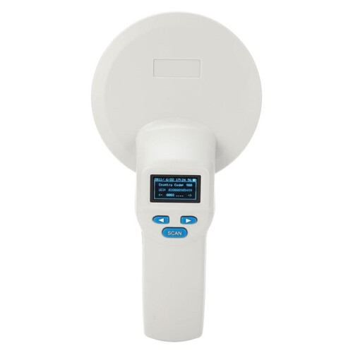 Pet Microchip Reader Scanner, Portable Animal Chip ID Reader, Support Reading FDX-B/EMID/ISO 11784/85 20000 Data Record