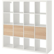 ikea 16-Cube Unit with 4 Door Inserts 147x147cm