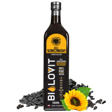 Bilovit - Koldpresset solsikkeolie - 1000 ml