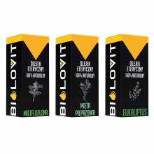 Bilovit borsmenta illóolajos készlet - 3 darab