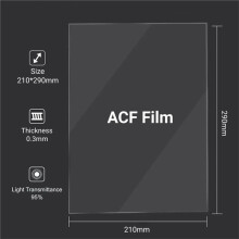3 Stück ACF-Film 210 X 290 mm für für Saturn 2 3 Ultra, für Photon M5S, M5S Pro, M7 Pro ACF-Wechselfilmrolle