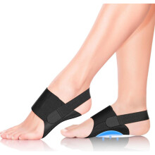 Adjustable Arch Support Brace for Men and Women, Plantar Fasciitis Relief, Helps Flat Feet and Foot Pain