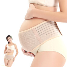 Maternity Support Belt for Pelvis, Abdomen and Lower Back, Adjustable Pregnancy Belly Band for Sciatica and Symphysis, 2