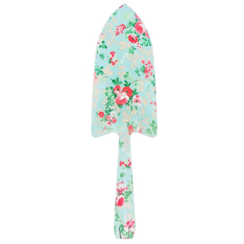 Haveskovl med rosemotiv