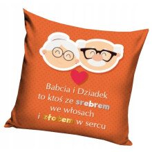 FEDERA PER CUSCINO 40x40 Regalo per la festa dei nonni W06A