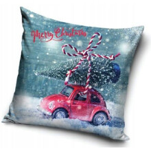 FEDERA PER CUSCINO 40x40 Regalo di Natale CACCIATORE W05F