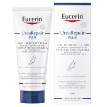 Eucerin UreaRepair Plus 10% Urea Foot Cream, 100ml. Intensive Moisturising, For Dry, Cracked Feet & Heels. Fast-Absorbing.