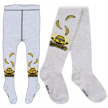 Medias de Minions, medias de hadas, algodón, para niños, gris, 122/128 D083L