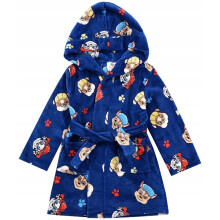 Accappatoio da bambino PAW PATROL, caldo e morbido, blu navy 98/104 D029A