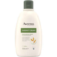 Aveeno Moisturising Cream 500ml, with Hydrating Colloidal Oatmeal. For Dry & Sensitive Skin, Adults & Babies from 3 Months.